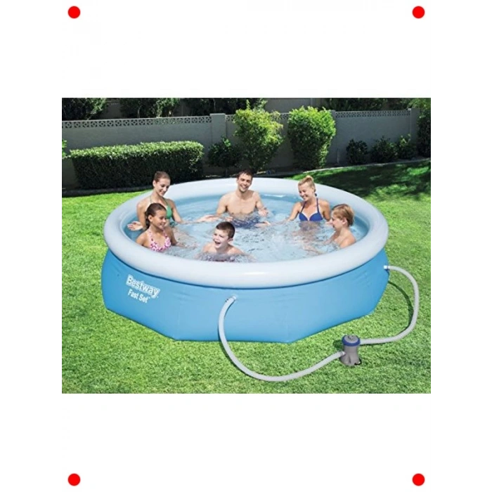 Kolay Kurulum Yuvarlak Şişme Havuz Seti