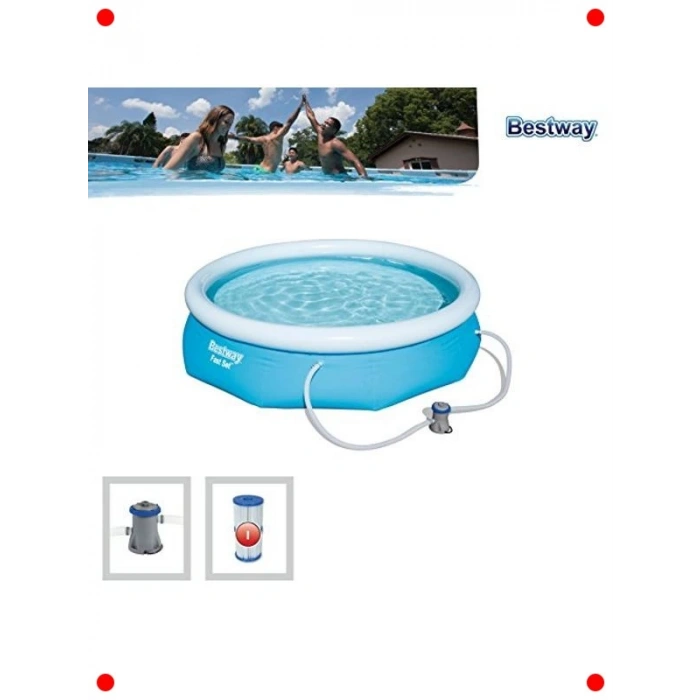 Kolay Kurulum Yuvarlak Şişme Havuz Seti