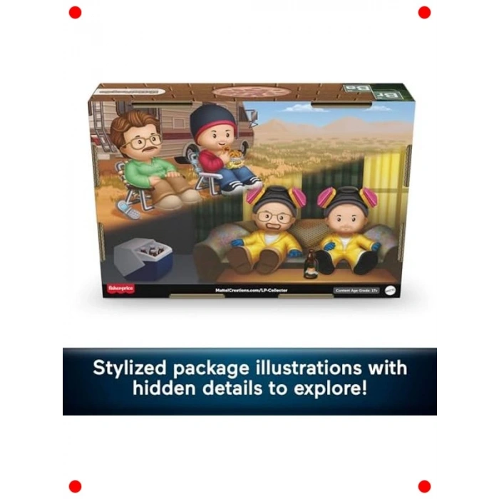 Koleksiyonluk Mini Figür Seti: Breaking Bad