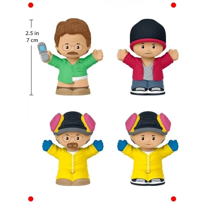 Koleksiyonluk Mini Figür Seti: Breaking Bad