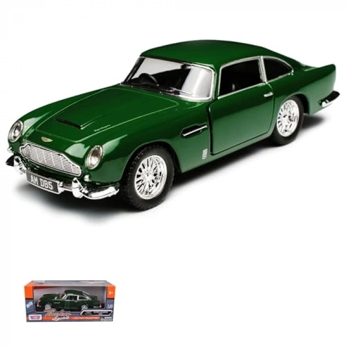 Koleksiyonluk Model Araba, 1:24 Ölçek, Bej ve Yeşil