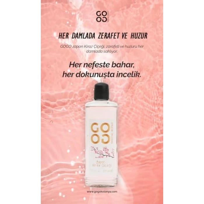 Kolonya, Japon Kiraz Çiçeği Aromalı 250 ml