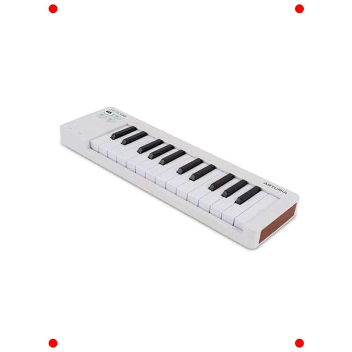 Kompakt 25 Tuşlu MIDI Klavye Kontrolcü - Beyaz