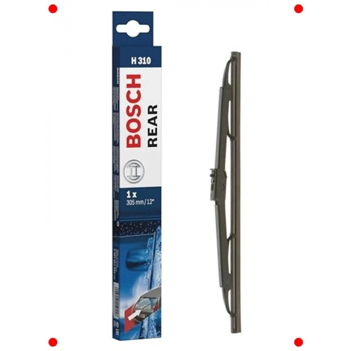 Kompakt Arka Cam Sileceği - 300 mm