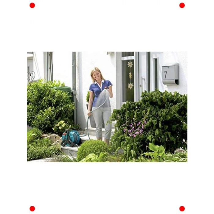 Kompakt Bahçe Hortum Makarası - 50 Metre