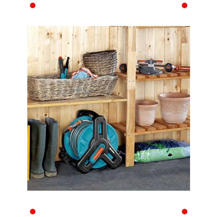 Kompakt Bahçe Hortum Makarası - 50 Metre