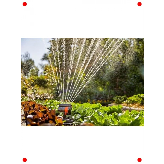 Kompakt Kare Yağmurlama Sulama Başlığı