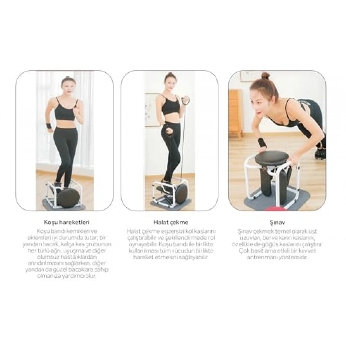 Kompakt Multi Fonksiyonel Stepper, Egzersiz İçin İdeal Seçim