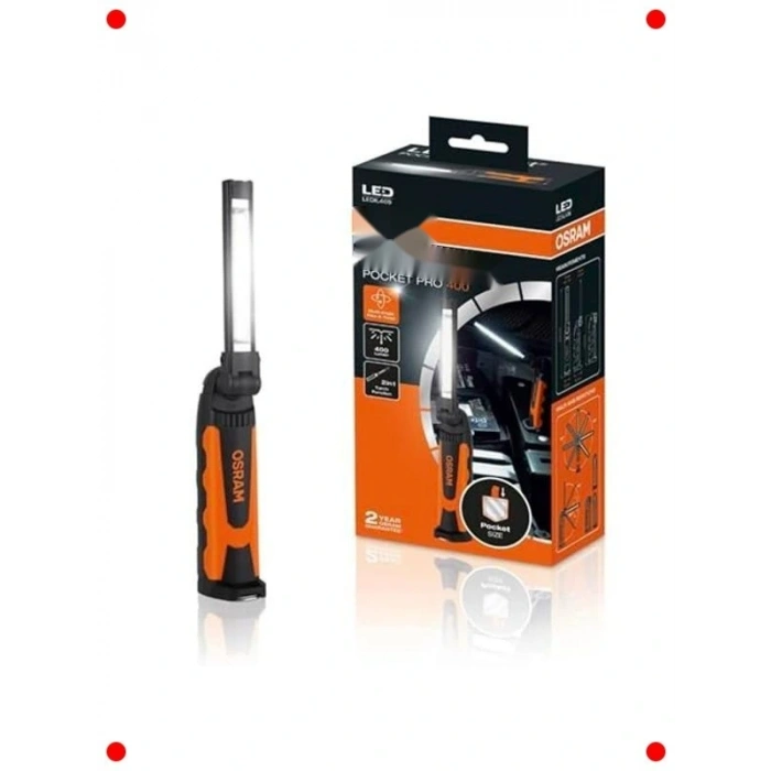 Kompakt Şarjlı LED El Feneri - Cep Tipi & Güçlü