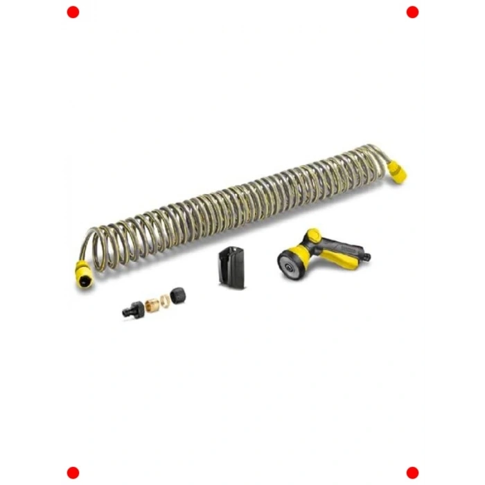 Kompakt Spiral Bahçe Hortumu Seti