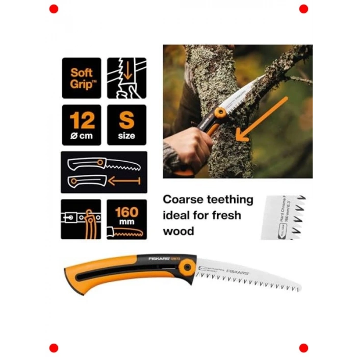 Kompakt Teleskopik Budama Testeresi