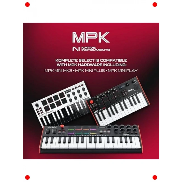 Kompakt USB MIDI Klavye Kontrol Cihazı (Beyaz)
