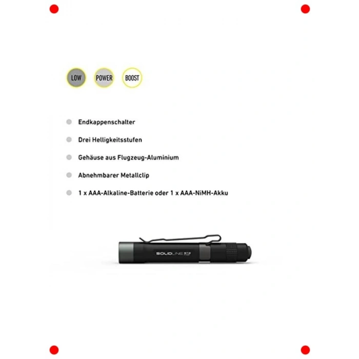 Kompakt ve Güçlü LED El Feneri