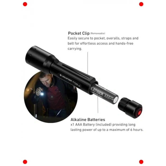 Kompakt Yüksek Performanslı LED El Feneri