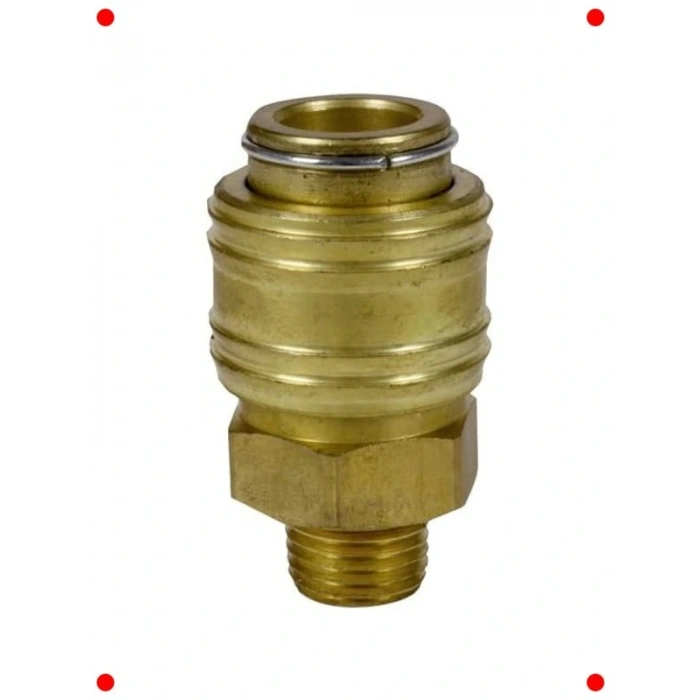 Kompresör İçin Pirinç Erkek Nipel R1/4