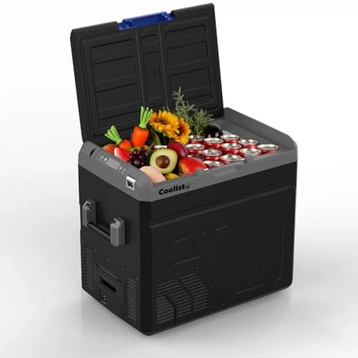 Kompresörlü 60 lt Araç Buzdolabı 12-24 V Güç Seçeneği