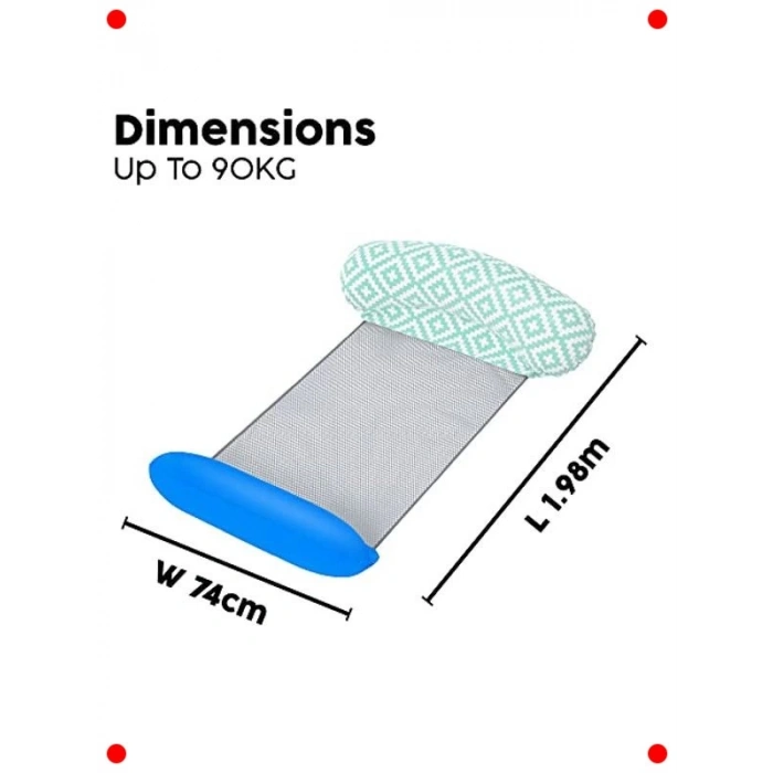 Konforlu Hamak Havuz Dinlenme Şamandırası