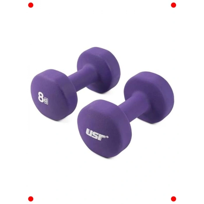 Konforlu Neopren Kaplı Dambıl Seti