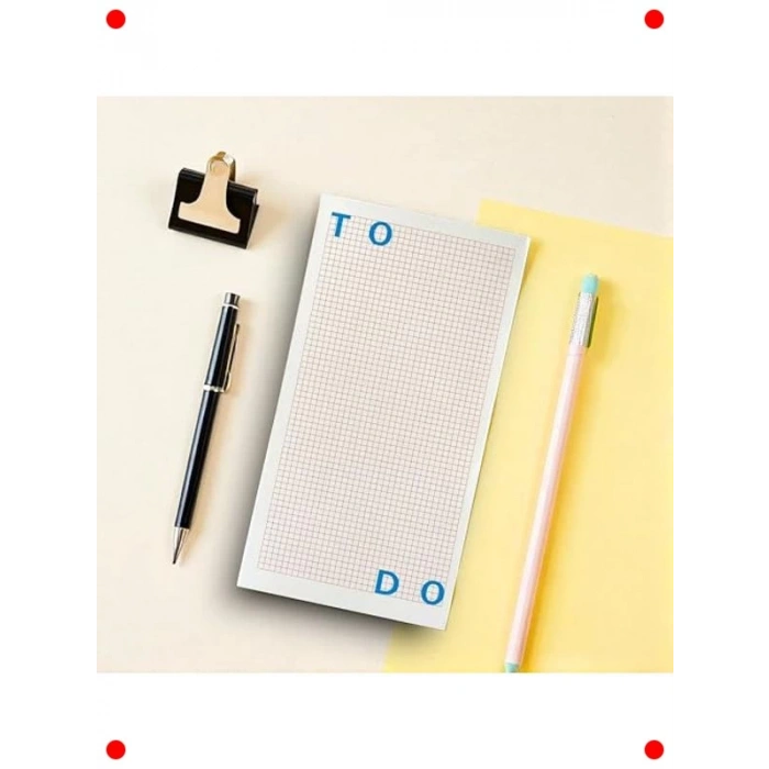 Kopar-At Kareli Masaüstü To-Do Planlayıcı (150 Yaprak)