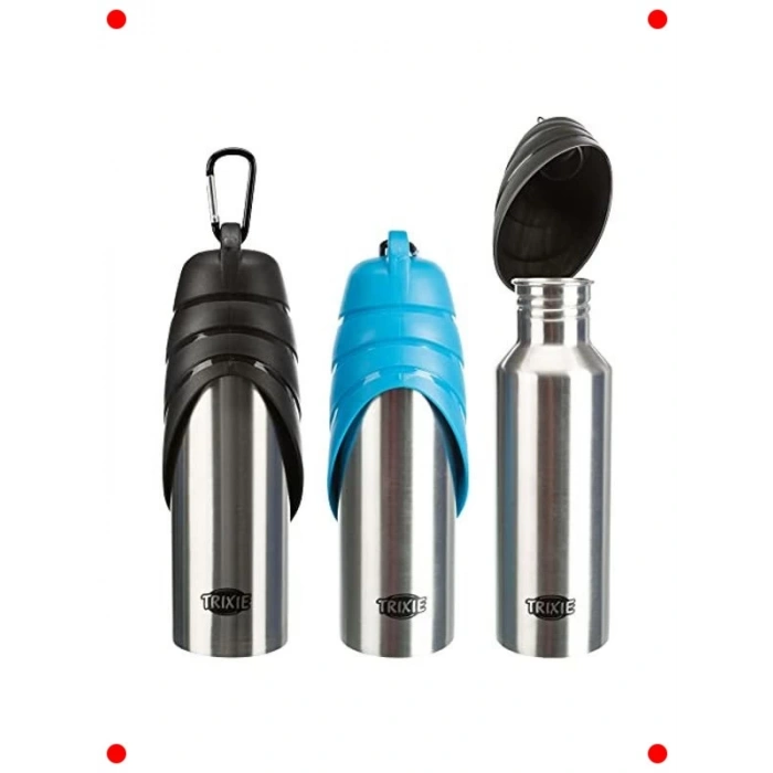 Köpek Seyahat Su Matarası ve Kabı 750ml