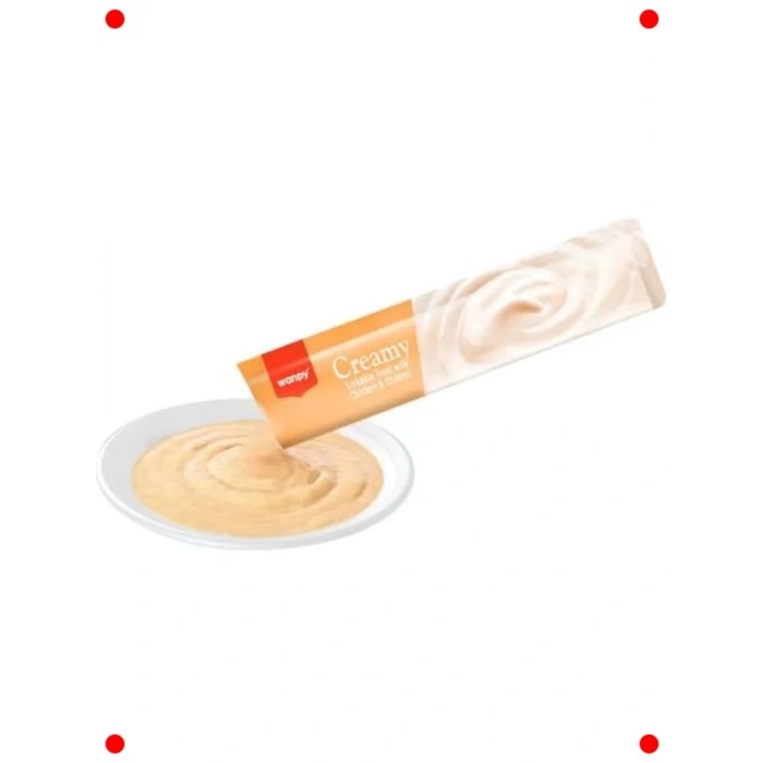 Köpekler İçin Tavuklu Peynirli Krema Ödül - 5 x 14 Gr