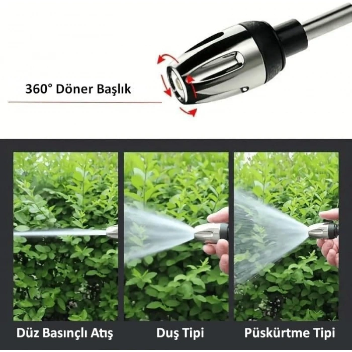 Köpüklü Araç Yıkama Tabancası, Yüksek Basınçlı ve Ayarlanabilir