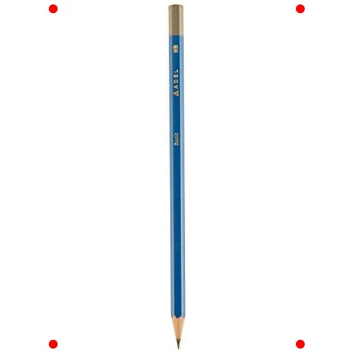 Köşeli HB Kurşun Kalem - Pürüzsüz Yazım