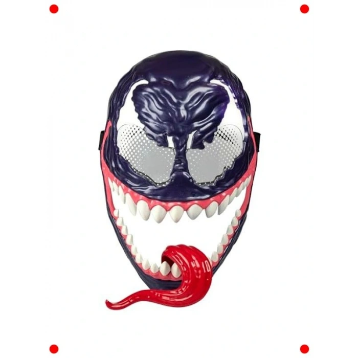 Kötü Adam Kostüm Maskesi - Süper Kahraman Temalı