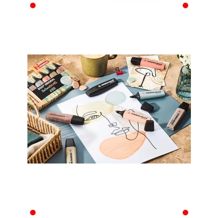 Koyu Gri Vurgulama Kalemi - Modern Ton