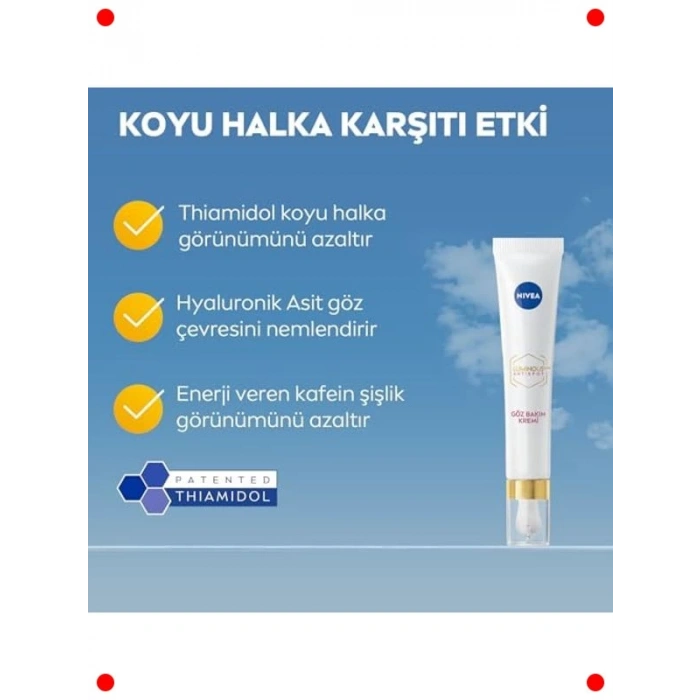 Koyu Halka Karşıtı Göz Bakım Kremi 15ml