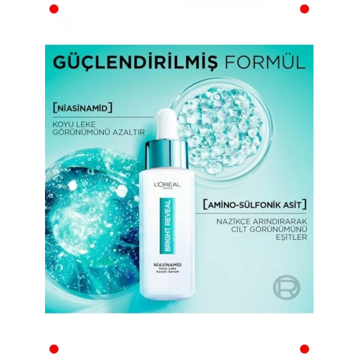 Koyu Leke Karşıtı Cilt Serumu - %10 Niasinamid (30ml)