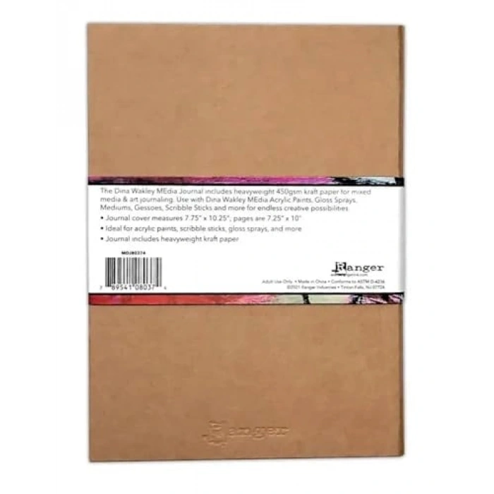 Kraft Günlük Defter, 19.7x26 cm Ölçülerinde