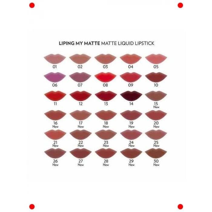 Kremsi Yapıda Kadifemsi Mat Ruj