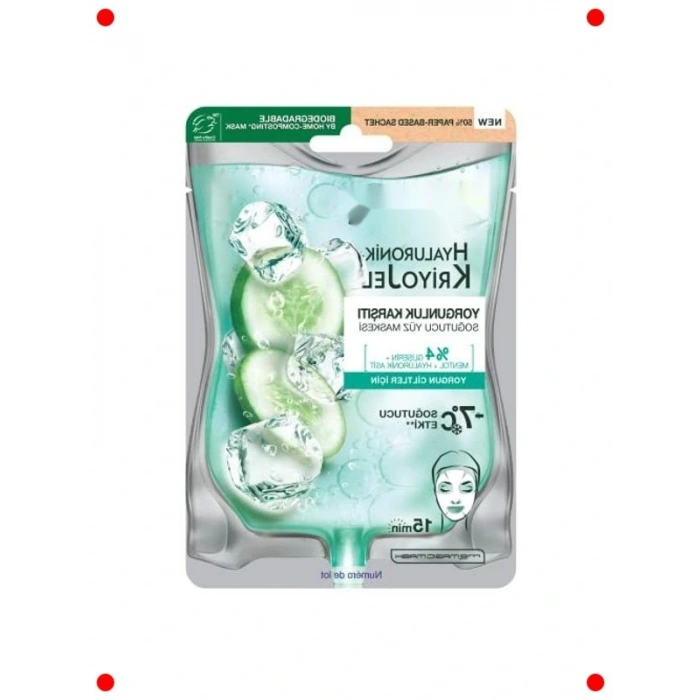 Kriyl Yorgunluk Karşıtı Soğutucu Yüz Maskesi