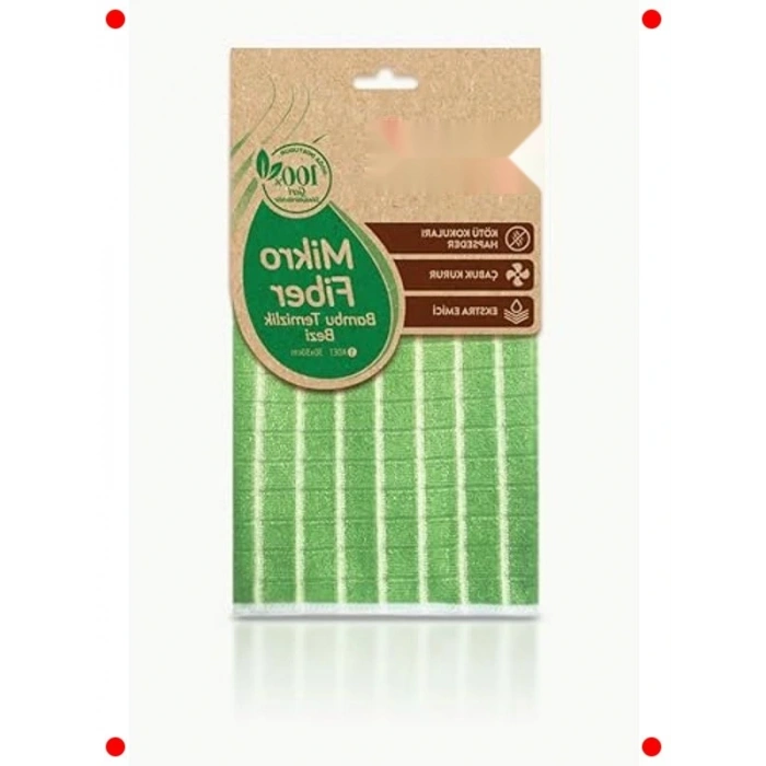 krofiber Bambu Hızlı Kuruyan Tezlik Bezi