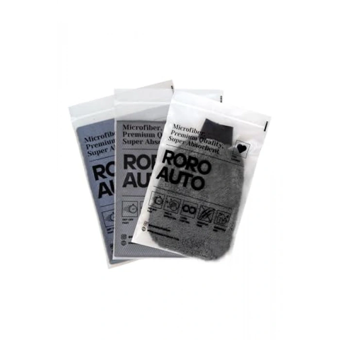 Krofiber Yıkama & Kurulama Seti, Eldiven ve Cam Bezi ile