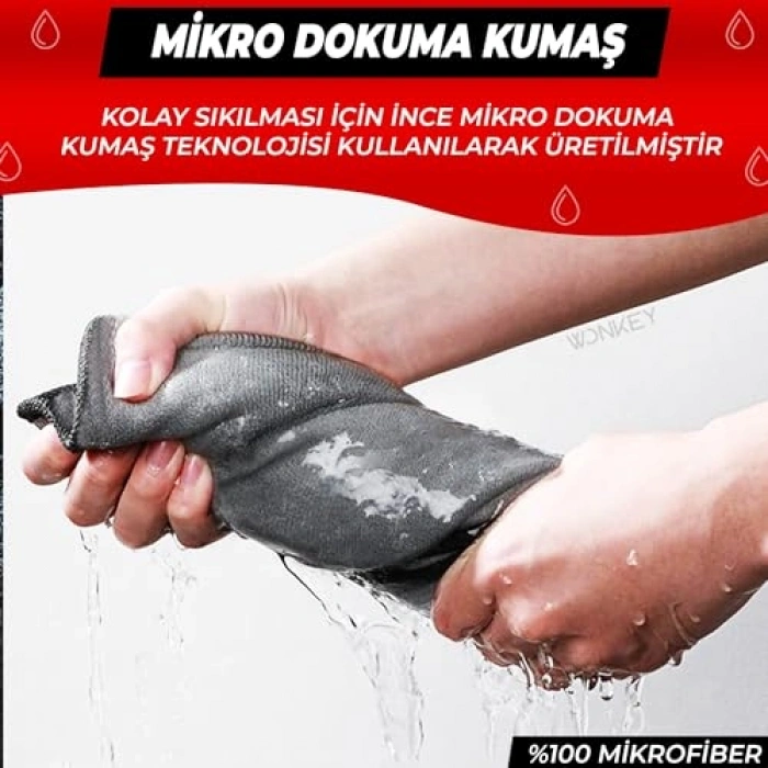 Kroko Süngeri ve Araç Kurulama Havlusu Seti