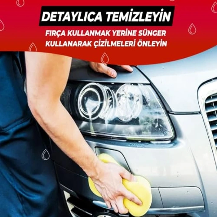 Kroko Süngeri ve Araç Kurulama Havlusu Seti