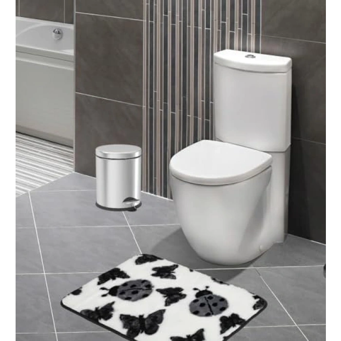 Krom Pedallı Çöp Kovası - 5 LT, Kullanışlı Tasarım