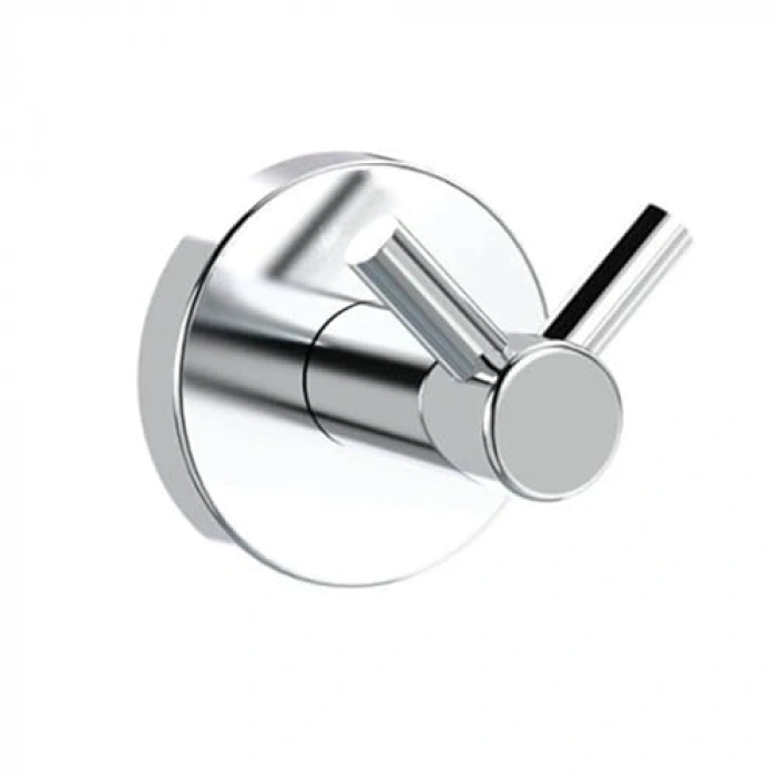 Krom Renkli Vidalı Banyo Lavabo Askısı, 2li Set