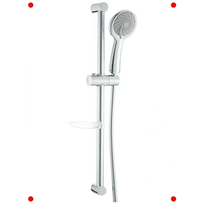 Krom Sürgülü El Duşu Seti (3 Fonksiyonlu)