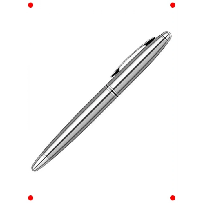 Krom Tasarımlı Şık Roller Kalem - Akıcı Yazım