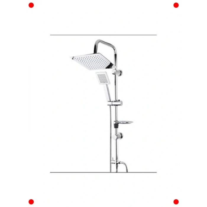 Krom Yağmur Etkili Robotik Duş Siste