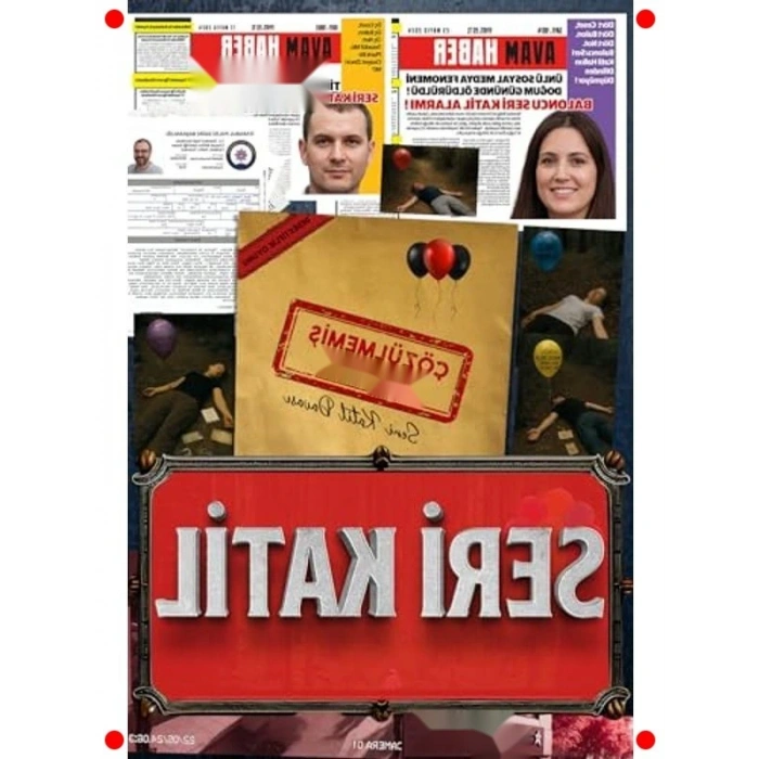 ktiflik Suç Çözümleme Kutu Oyunu