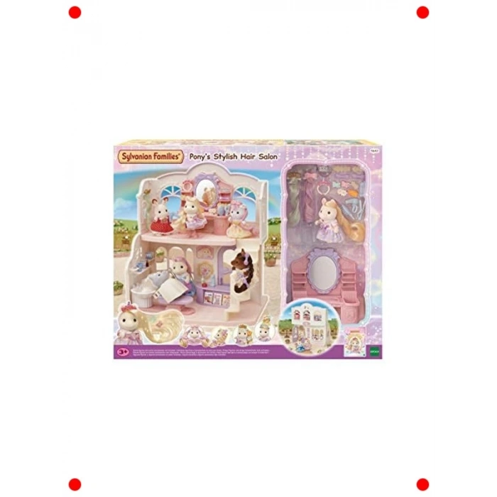 Kuaför Salonu Oyun Seti ve Saçlı Figür