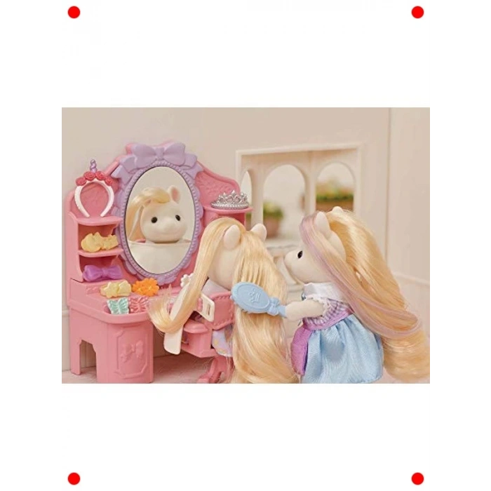 Kuaför Salonu Oyun Seti ve Saçlı Figür