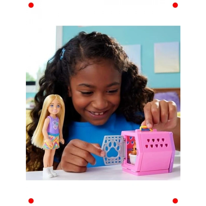 Küçük Bebek ve Köpek Taşıma Çantası Oyun Seti