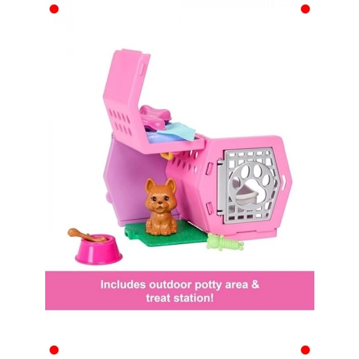 Küçük Bebek ve Köpek Taşıma Çantası Oyun Seti