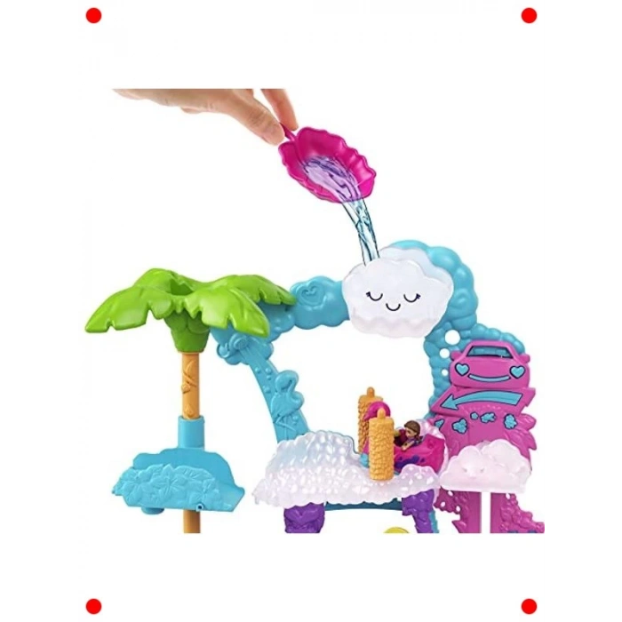 Küçük Dünyalar: Flamingo Araba Su Macerası Seti