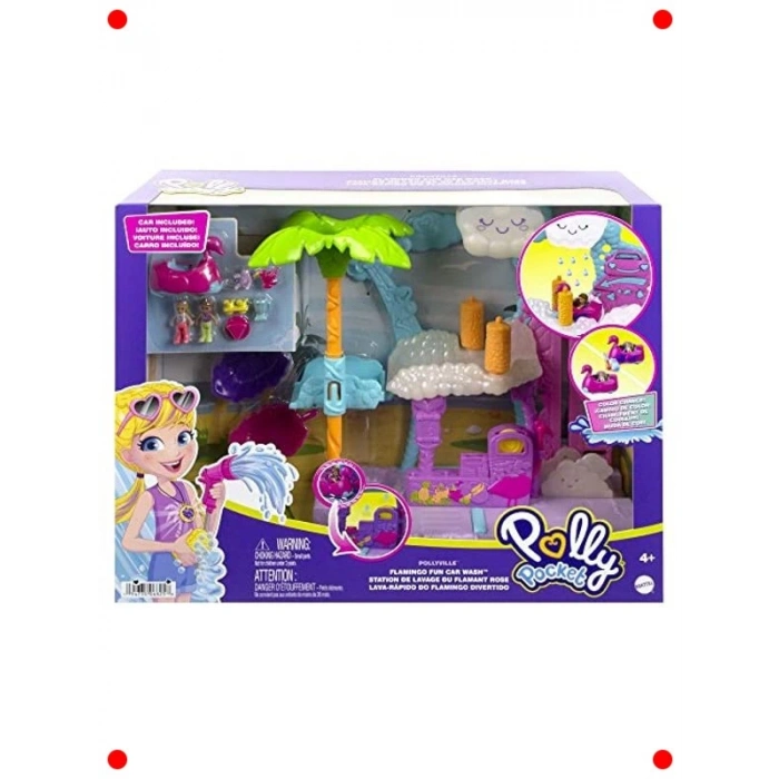 Küçük Dünyalar: Flamingo Araba Su Macerası Seti